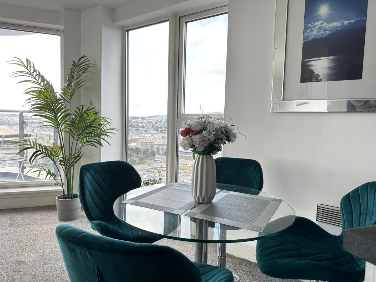 Stunning Ocean & City View Apt Swansea Dış mekan fotoğraf