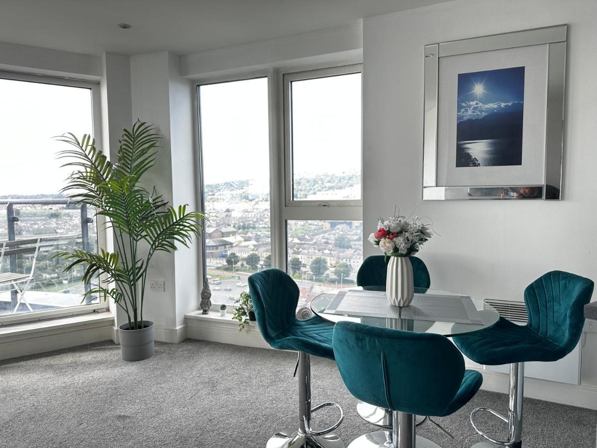 Stunning Ocean & City View Apt Swansea Dış mekan fotoğraf