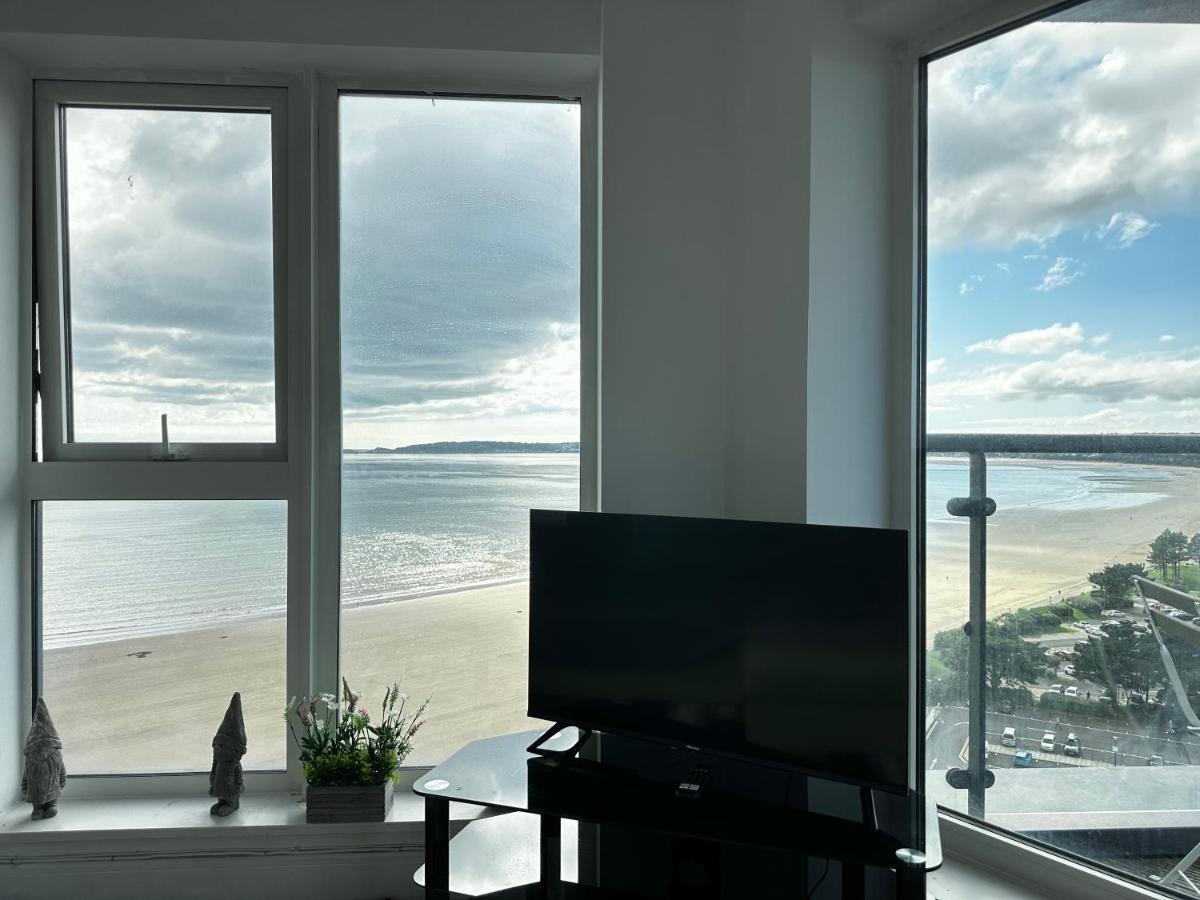 Stunning Ocean & City View Apt Swansea Dış mekan fotoğraf